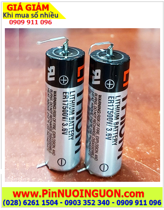 Toshiba ER17500V (Chân thép Nhọn); Pin nuôi nguồn Toshiba ER17500V lithium 3.6v A 2700mAh /X.xứ NHẬT